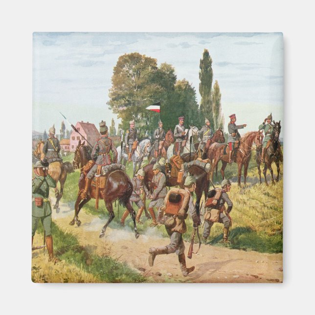 German Uniforms Magnet (Front)