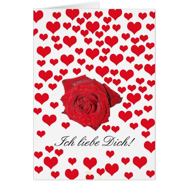 German Valentine's Day Roses (Front)