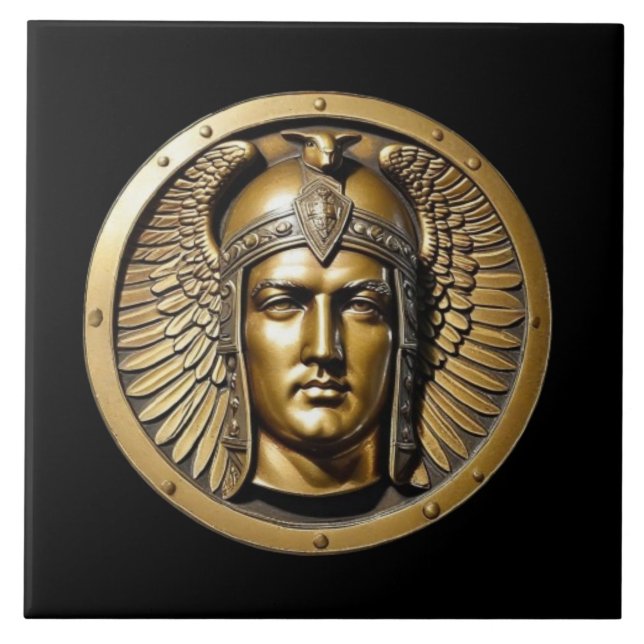 German Warlord Hermann (General Arminius)  Ceramic Tile (Front)