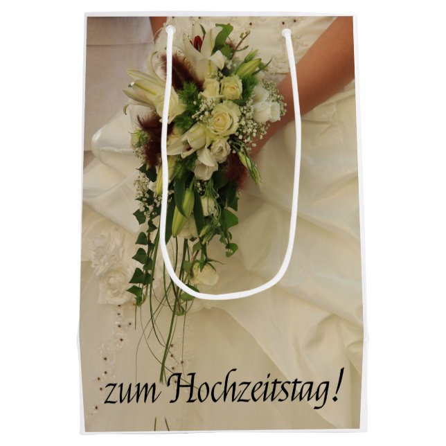 German Wedding congrats gift bag (Back)