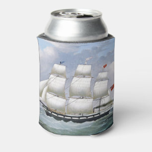 German Whaling Ships Diana & Anne 1800's Can Cooler
