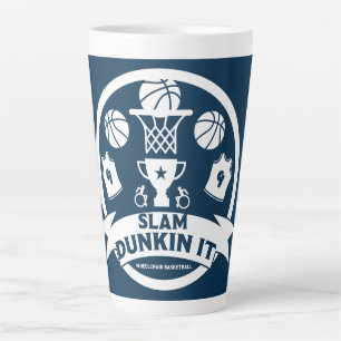 German Wheelchair Basketball Players Latte Mug