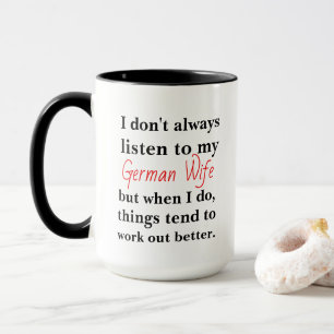German Wife Mug