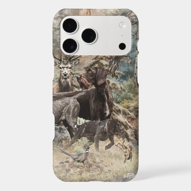 German Wirehaired Pointer (Back)