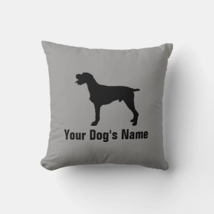 German Wirehaired Pointer ジャーマン・ワイヤーヘアード・ポインター Cushion