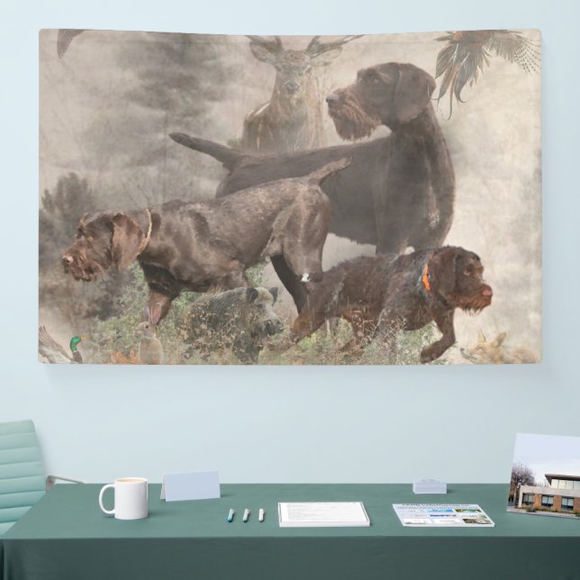  German Wirehaired Pointer     Banner (Tradeshow)