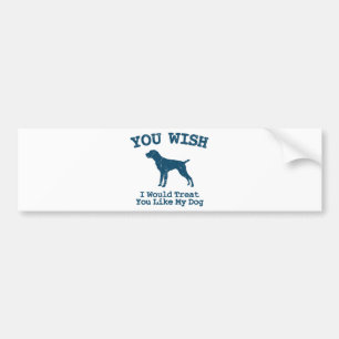 German Wirehaired Pointer Bumper Sticker