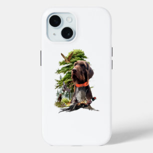 German Wirehaired Pointer   iPhone 15 Case