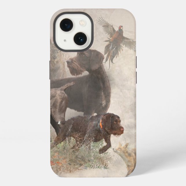 German Wirehaired Pointer  Case-Mate iPhone Case (Back)