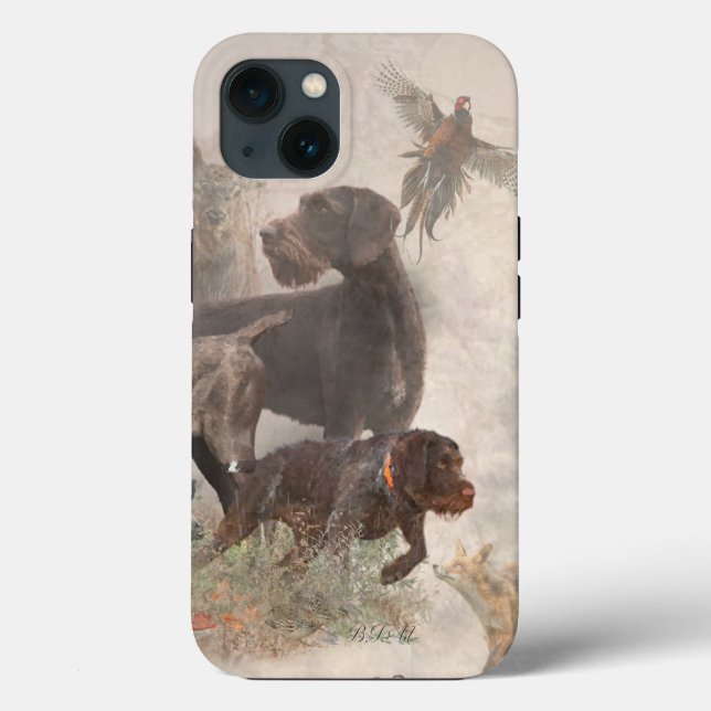 German Wirehaired Pointer  Case-Mate iPhone Case (Back)