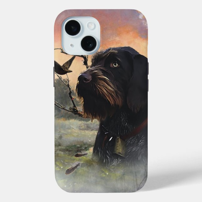 German Wirehaired Pointer   Case-Mate iPhone Case (Back)