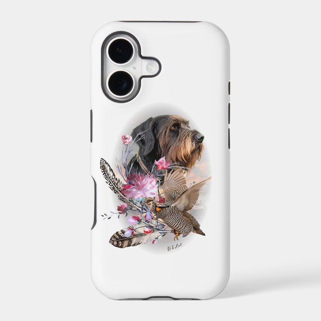 German Wirehaired Pointer  Case-Mate iPhone Case (Back)