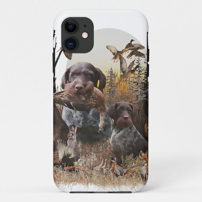 German Wirehaired Pointer  Case-Mate iPhone Case (Back)