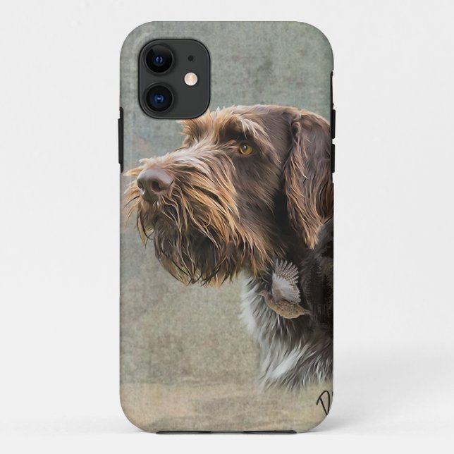 German Wirehaired Pointer  Case-Mate iPhone Case (Back)