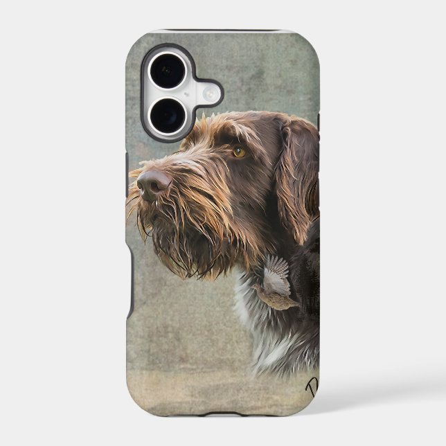 German Wirehaired Pointer  Case-Mate iPhone Case (Back)