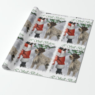 German Wirehaired Pointer Christmas Wrapping Paper
