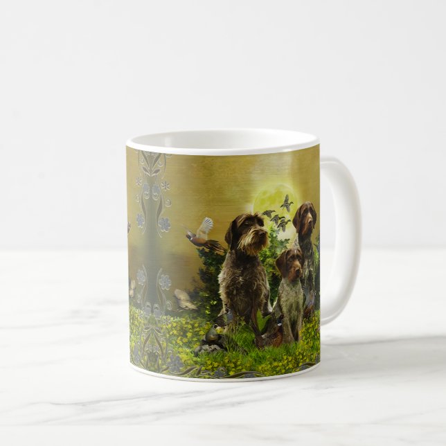  German Wirehaired Pointer  Coffee Mug (Front Right)