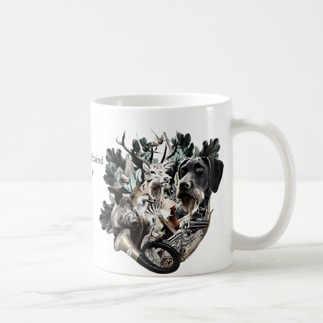 German Wirehaired Pointer  Coffee Mug (Right)