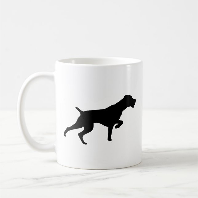 German Wirehaired Pointer Coffee Mug (Left)