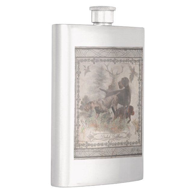German Wirehaired Pointer   Coffee Mug Flask (Right)