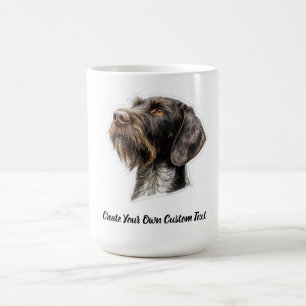 German Wirehaired Pointer Create Your Own Text Coffee Mug