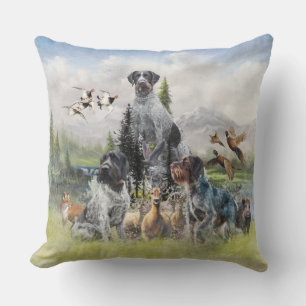 German Wirehaired Pointer   Cushion
