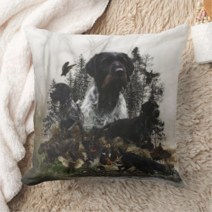 German Wirehaired Pointer  Cushion