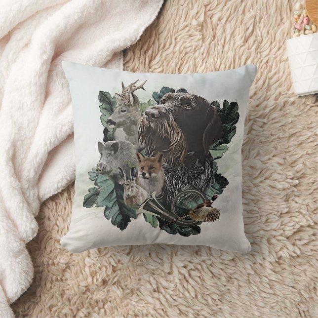German Wirehaired Pointer Cushion (Blanket)