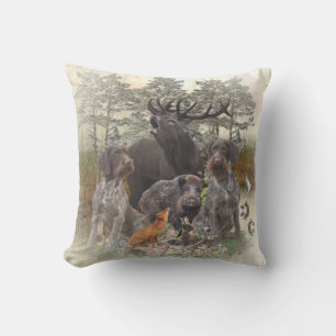 German Wirehaired Pointer Cushion
