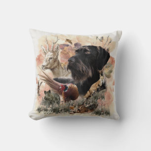 German Wirehaired Pointer Cushion