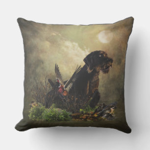 German Wirehaired Pointer Cushion