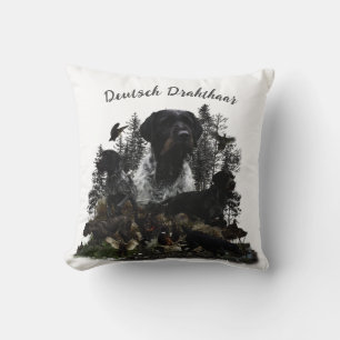 German Wirehaired Pointer Cushion