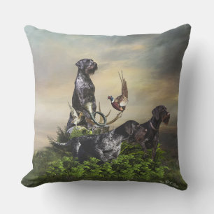  German Wirehaired Pointer  Cushion