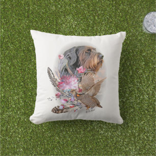 German Wirehaired Pointer Cushion
