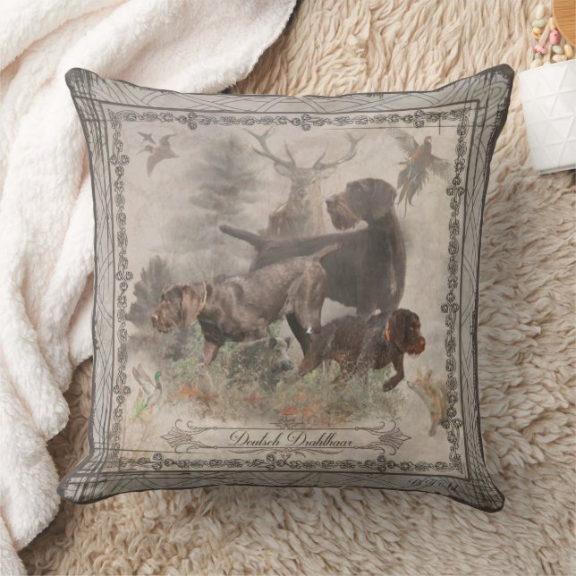 German Wirehaired Pointer   Cushion (Blanket)