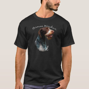 German Wirehaired Pointer Dad 2 T-Shirt