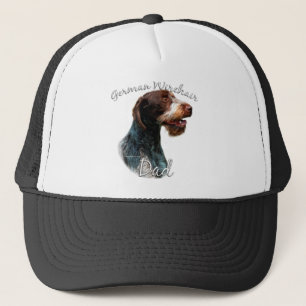 German Wirehaired Pointer Dad 2 Trucker Hat