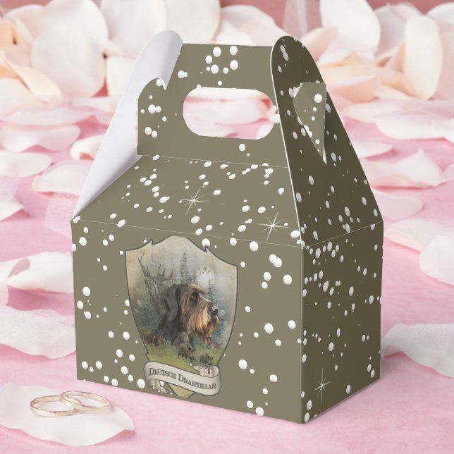 German Wirehaired Pointer   Favour Box (Wedding)