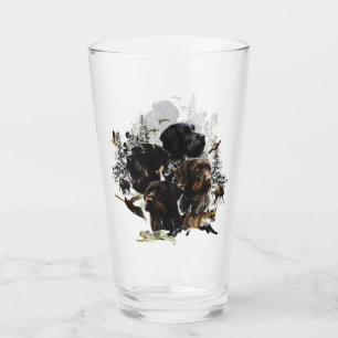 German Wirehaired Pointer Glass