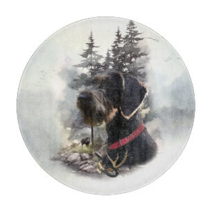 German Wirehaired Pointer, GWP Cutting Board
