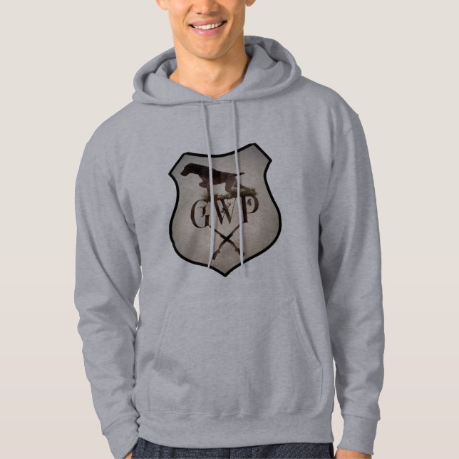 German Wirehaired Pointer ,GWP  T-Shirt Hoodie (Front)