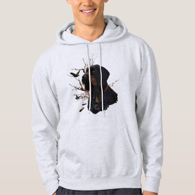  German Wirehaired Pointer Hoodie (Front)