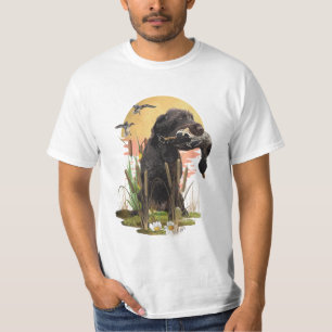 German Wirehaired Pointer hunting a duck Coffee Mu T-Shirt