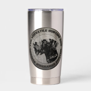 German Wirehaired Pointer Insulated Tumbler