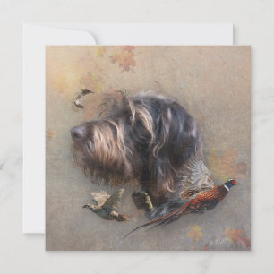 German Wirehaired Pointer   Invitation