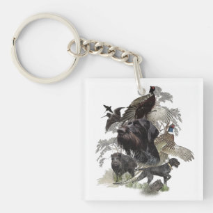 German Wirehaired Pointer Key Ring