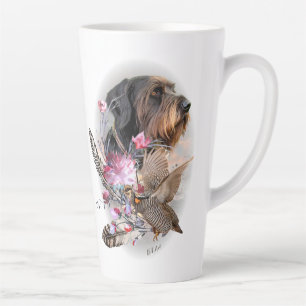 German Wirehaired Pointer Latte Mug