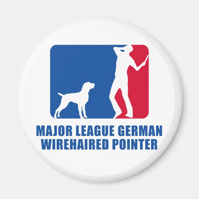 German Wirehaired Pointer Magnet (Front)