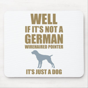 German Wirehaired Pointer Mouse Pad