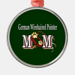 German Wirehaired Pointer Mum Gifts Metal Ornament